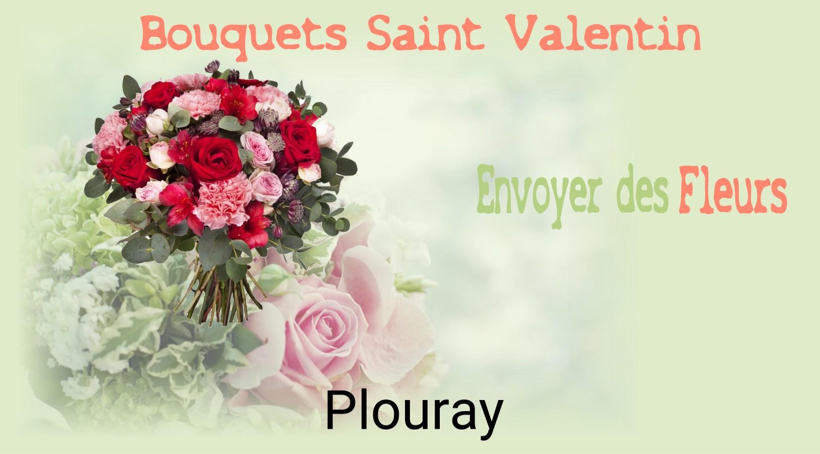 Roses de Saint-Valentin livrées à Plouray